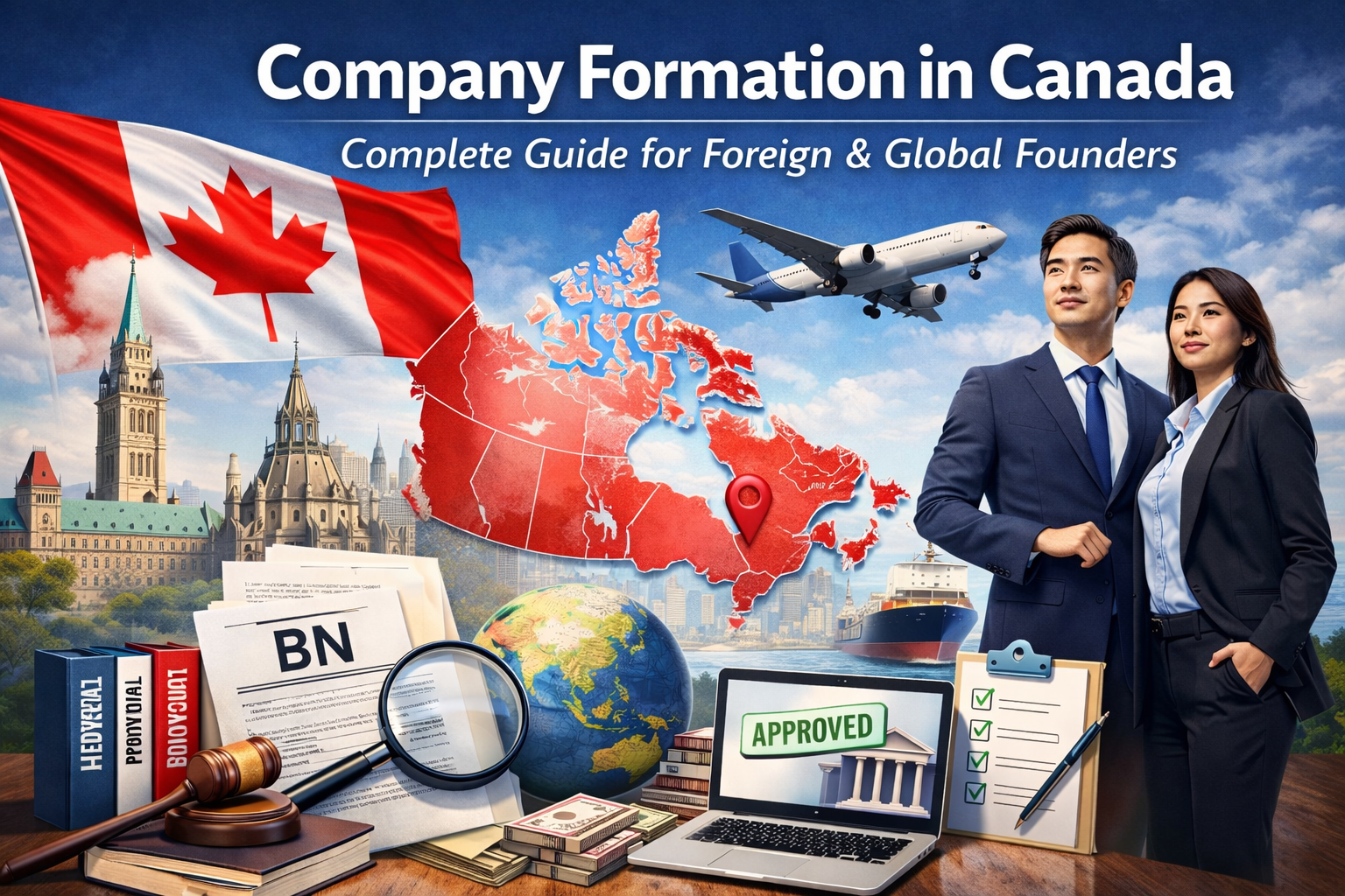 Company Formation in Canada: Complete Guide for Foreign & Global Founders